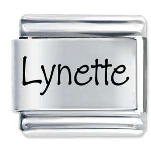  Name Lynette Italian Charms Bracelet Link Pugster 
