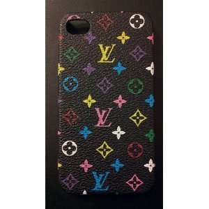  LV pattern hard case for iphone 4g/s (multicolor 