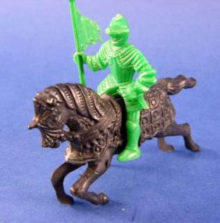Vintage 1950s Lot of 30 Lido Medieval Knights & Horses  