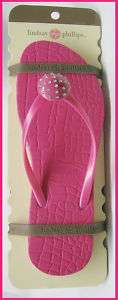 Lindsay Phillips Jordi Snap Shoes Sizes 5   11 Pink  