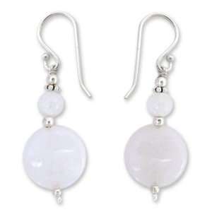  Moonstone Dangle earrings, Luminosity Jewelry