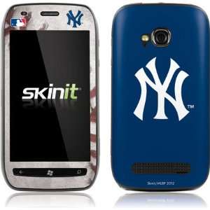   New York Yankees Game Ball Vinyl Skin for Nokia Lumia 710 Electronics