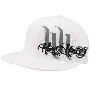   Hart and Huntington White Jerry Rig Flex Fit Hat