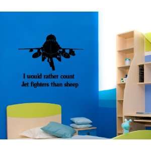  Jet fighter decal Vinyl wall decal Jet fighter sticker 