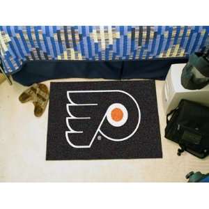  Philadelphia Flyers Logo Chromo Jet Printed Rectangular 