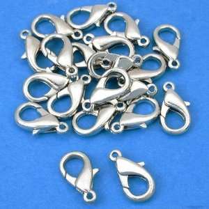  20 Lobster Clasps Nickel Plated Jewelry Beading 16mm