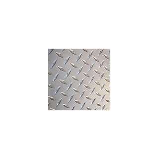 Aluminum 3003 H22 Diamond Tread Plate, Bright Finish, ASTM B209, 1/10 