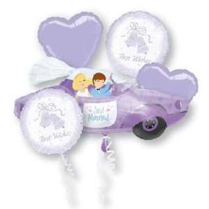  Wedding Balloons   Celebration Of Love Car Bouquet Toys & Games