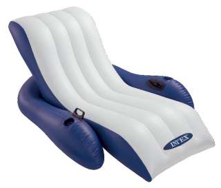 INTEX Floating Recliner Lounge w/ Cup Holders (58868E) 078257588688 