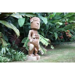  Lono Fertility Tiki 48   Hawaii Museum Replica   Made In 