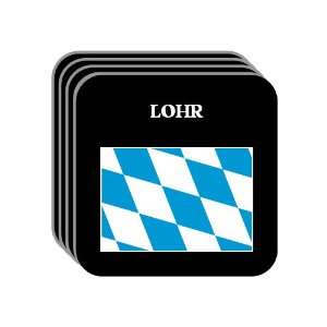  Bavaria (Bayern)   LOHR Set of 4 Mini Mousepad Coasters 