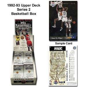  Upper Deck 1992 93 NBA Series Two Unopened Trading Card 