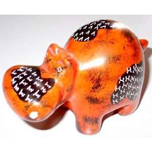  Hippo Figure Handcrafted From Kenya