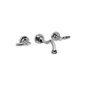   Wall Mounted Bathroom Lavatory Faucet (Rough and Trim) G 1531 LM10 PC