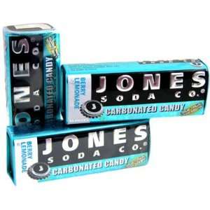 Jones Soda Co. Carbonated Candy   Berry Lemonade, 50 piece box, 8 