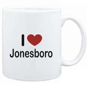  Mug White I LOVE Jonesboro  Usa Cities Sports 