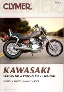 Kawasaki 700 VN 750 Vulcan Service Manual 1985   2006  