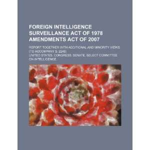  Foreign Intelligence Surveillance Act of 1978 Amendments 