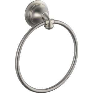  Delta 79446 SS Linden Towel Ring, Stainless