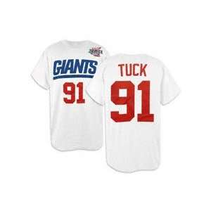 New York Giants Justin Tuck Name and Number T shirts  