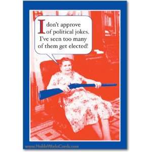  Funny Birthday Card Political Jokes Humor Greeting Ron 