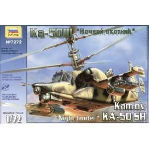  Kamov KA 50 SH Night Hunter Helicopter 1 72 Zvezda Toys 