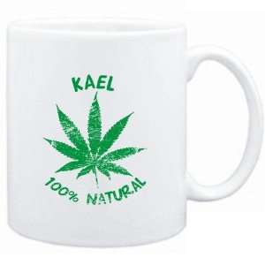  Mug White  Kael 100% Natural  Male Names Sports 