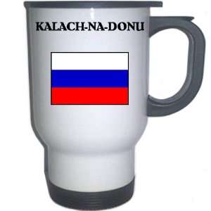  Russia   KALACH NA DONU White Stainless Steel Mug 