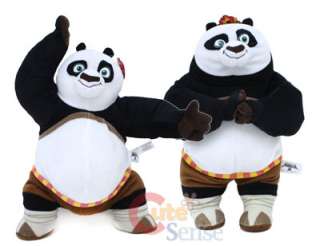 Kung Fu Panda Po Plush Doll Set  15 Large 2 Pose Set  