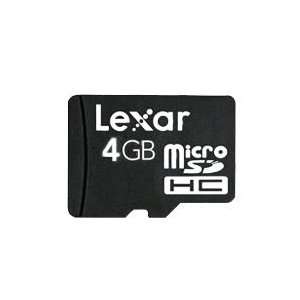  LEXAR MEDIA INC 4GB Micro SDHC Memory Card LEXAR MEDIA INC 
