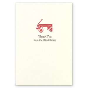  Wagon Letterpress Thank You Thank You Notes Everything 