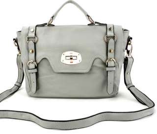 Genuine Leather Purse Messenger Bag Handbag Tote 7color  