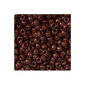  Brown Pony Beads 9x6mm 500pc