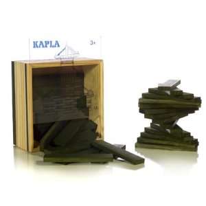  Kapla 40 Piece Wooden Block Set In Green Toys & Games