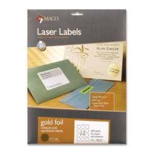   chartpak, inc Maco Round Foil Laser Label MACML7850
