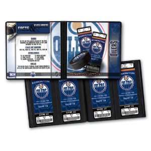  Edmonton Oilers Ticket Album