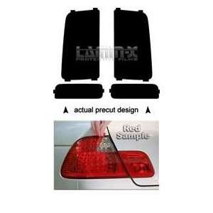   2003 2004 Tail Light Vinyl Film Covers ( RED ) by Lamin x Automotive