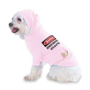  Warning Bernese Mountain Dog with an attitude Hooded 