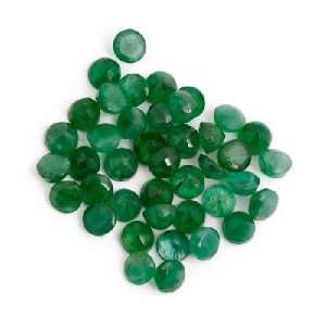  4.20 CTW Green Round Emerald 