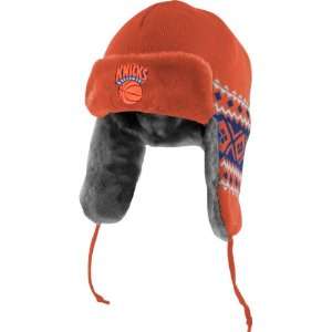 New York Knicks Blue New Era Team Trapper Trooper Hat  