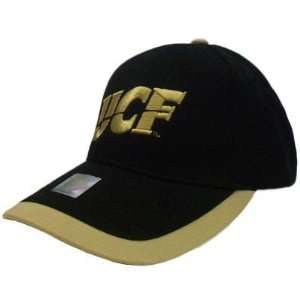   Knights Large XLarge Flex Fit Adidas Black Gold Hat Cap Sports