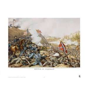  Battle of Franklin by Kurz and Allison 25x19