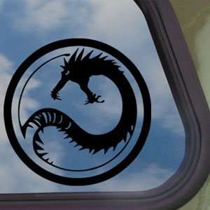 Battletech House Kurita Logo Black Decal Window Sticker  