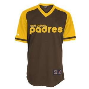 San Diego Padres Cooperstown Throwback Brown Fan Replica Jersey 