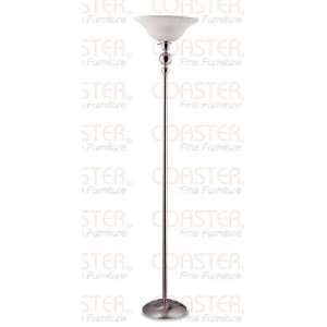  Coaster Silver Metal Floor Lamp