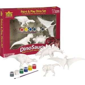  National History Museum Dinosaur Paint & Play Set 2 Toys & Games