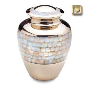  Mother of Pearl Urn for Ashes Patio, Lawn & Garden