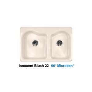   Advantage 3.2 Double Bowl Kitchen Sink with Three Faucet Holes 51 3 22