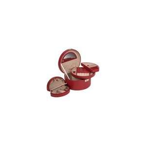  ZALES Wolf Designs® South Molton Round Jewelry Box in Red 