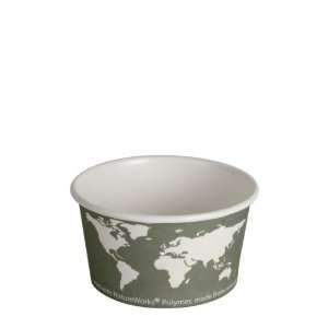 Eco Products Compostable Soup Cup in World Art design, 12 